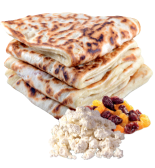 Brânză dulce & stafide